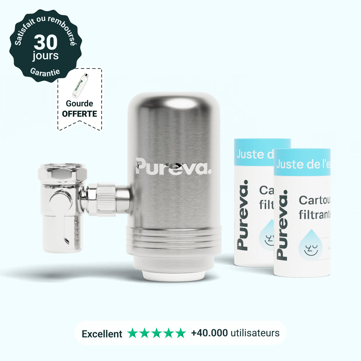 Coffret Pureva One : Filtre + cartouches Pureva