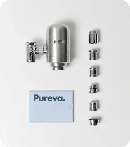Filtre à eau du robinet Pureva One noir